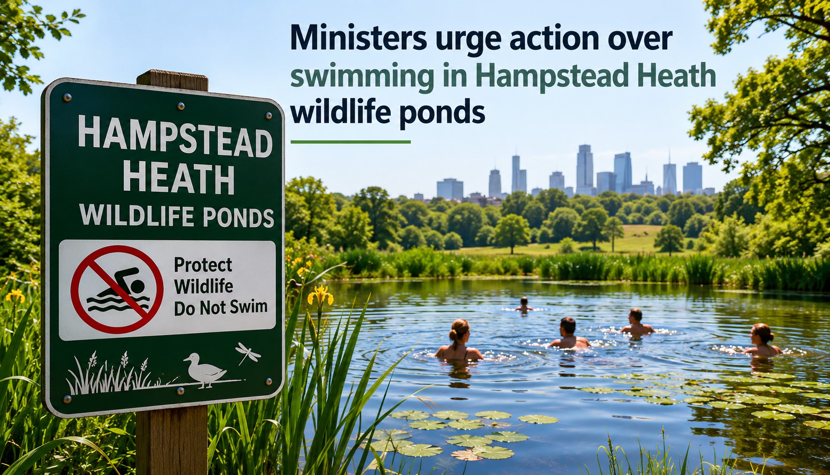 Ministers Press City of London to Address Growing Concerns Over Swimming in Hampstead Heath Wildlife Ponds