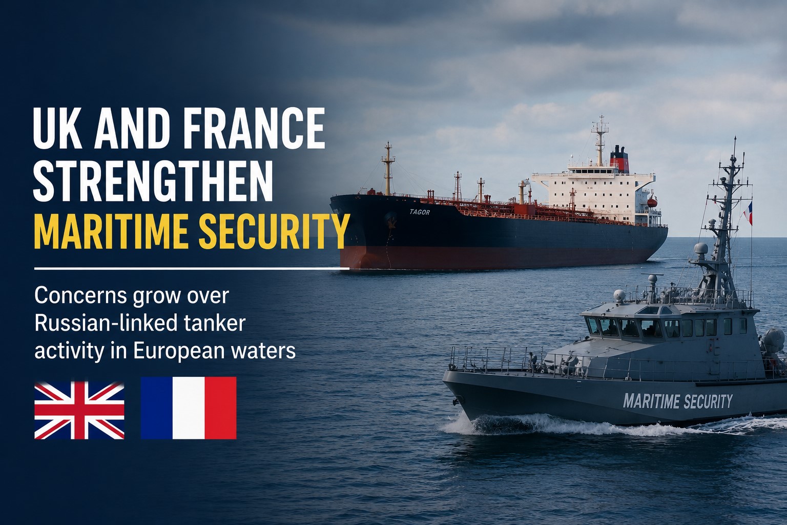 UK and France Increase Focus on Maritime Security Amid Russian Tanker Concerns