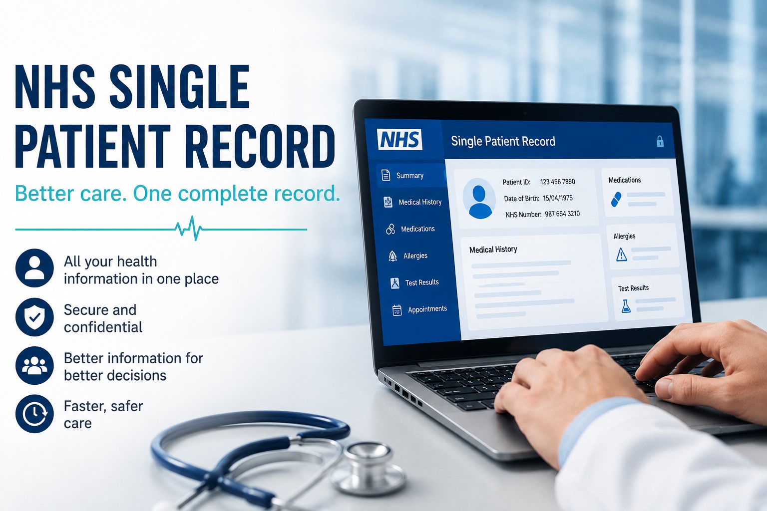 NHS Single Patient Record Plan Could Transform Healthcare Access