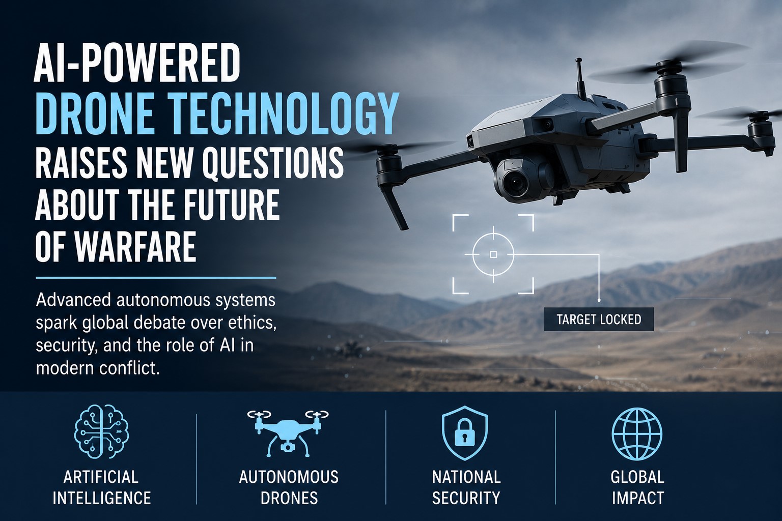 AI-Powered Drone Technology Raises New Questions About the Future of Warfare