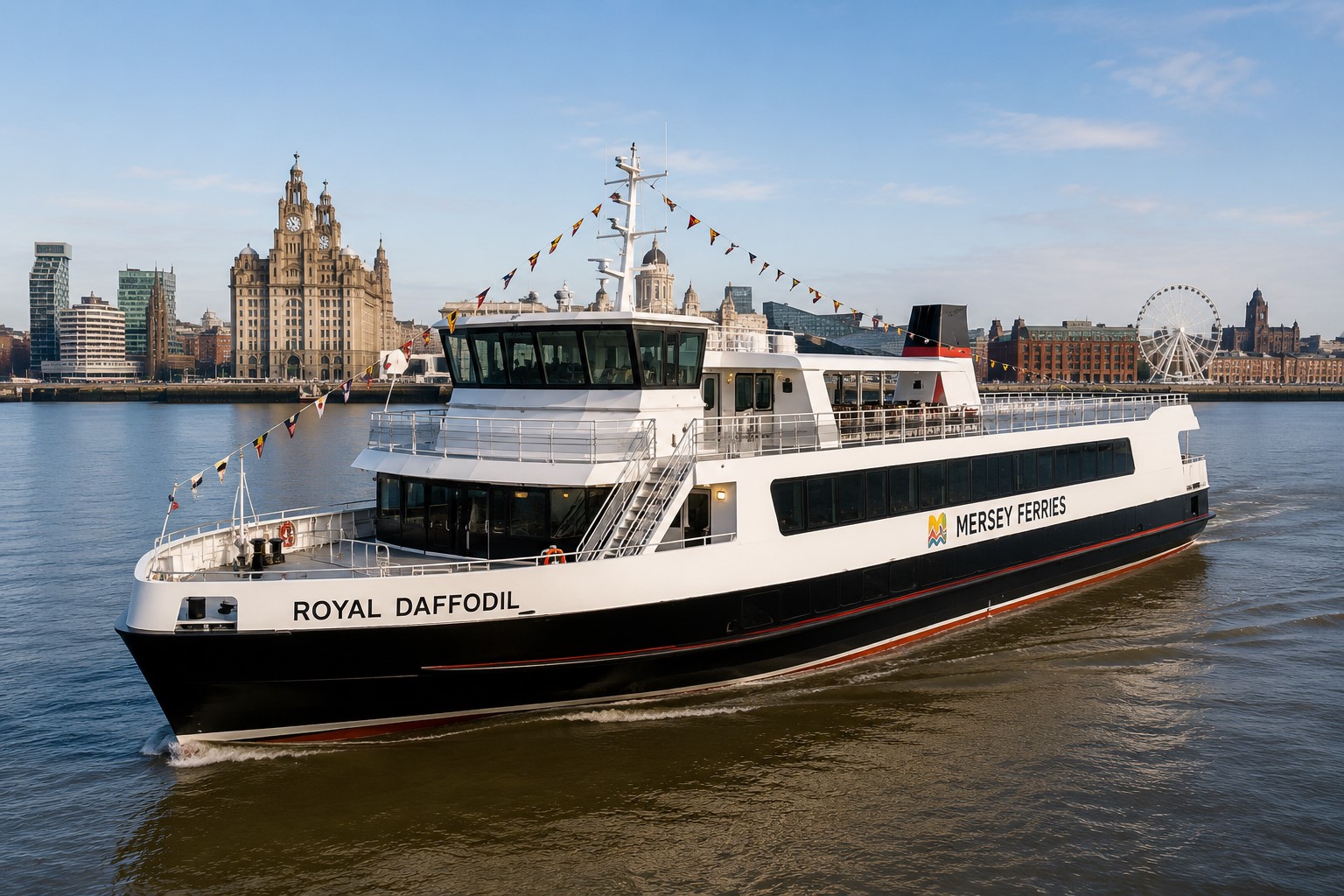 First Look Inside the New Mersey Ferry as Royal Daffodil Is Officially Handed Over