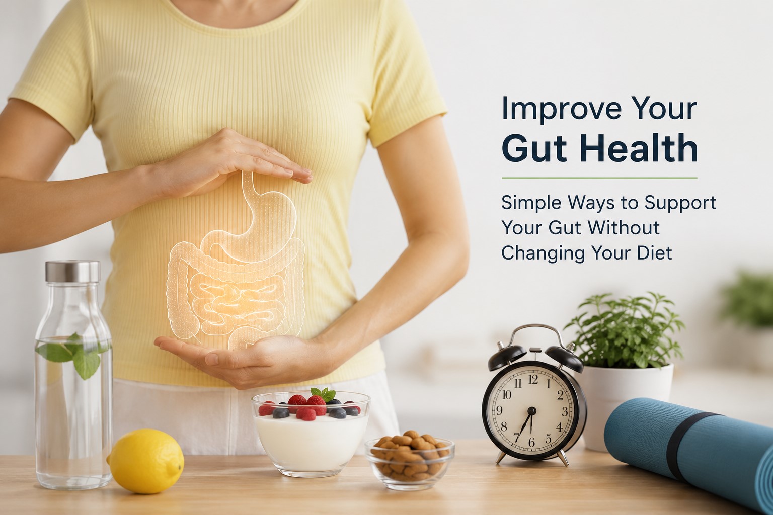 How to Improve Your Gut Health Without Making Major Changes to Your Diet