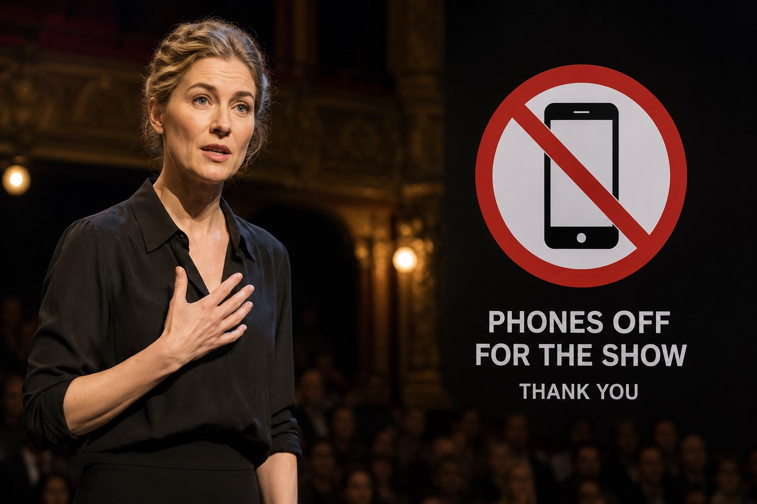 “Theatre Director Urges Mobile Phone Ban Following Rosamund Pike Audience Clash”