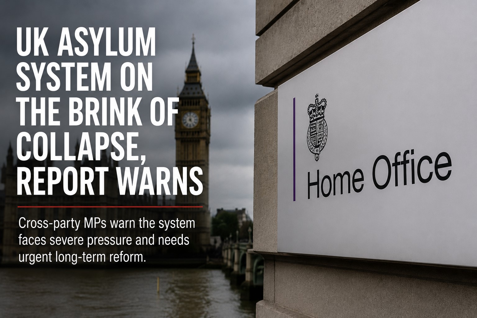 UK Asylum System ‘Near Breaking Point’ as MPs Warn of Deepening Crisis