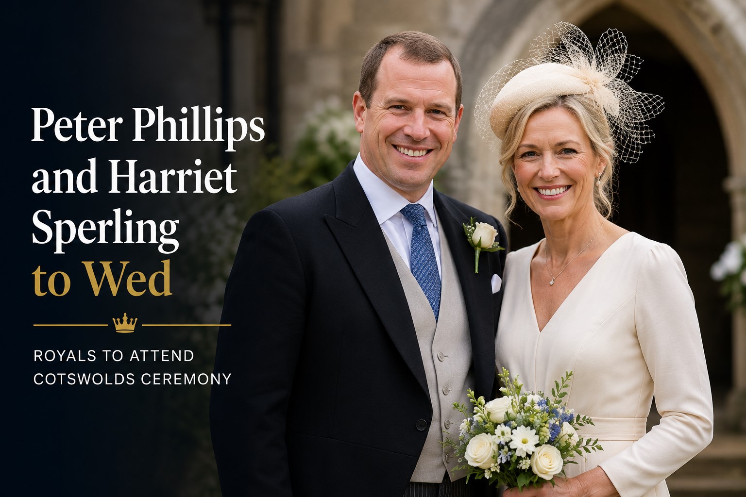 Senior Royals Gather for Peter Phillips and Harriet Sperling Wedding