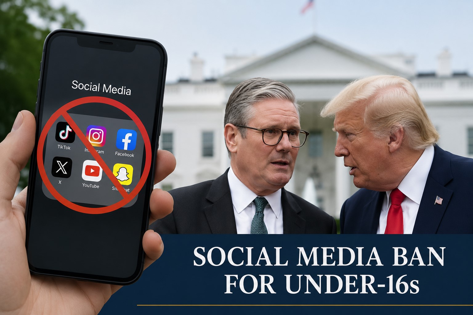 White House Urges UK Prime Minister Against Social Media Ban for Children