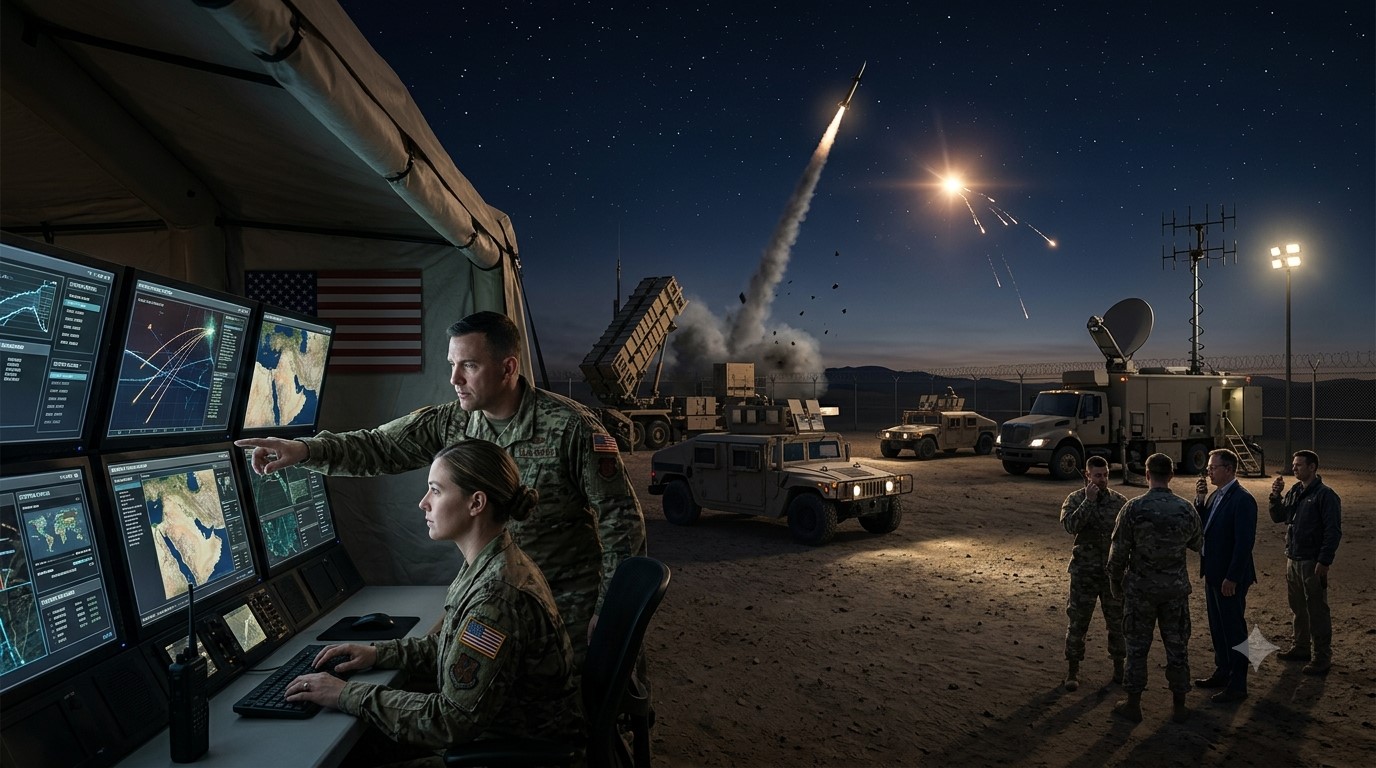 US Forces Intercept Iranian Missile Attack