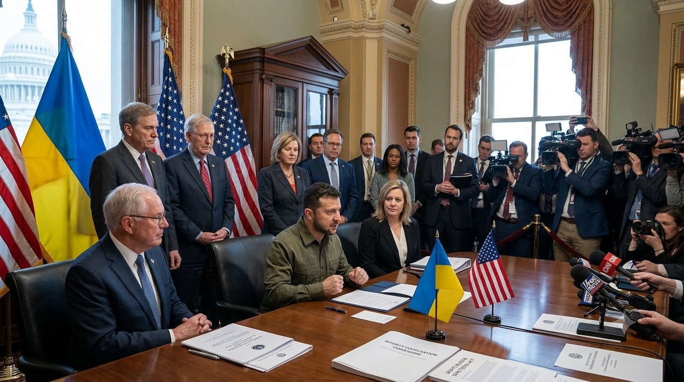 Senate Moves Forward With Russia Sanctions Legislation