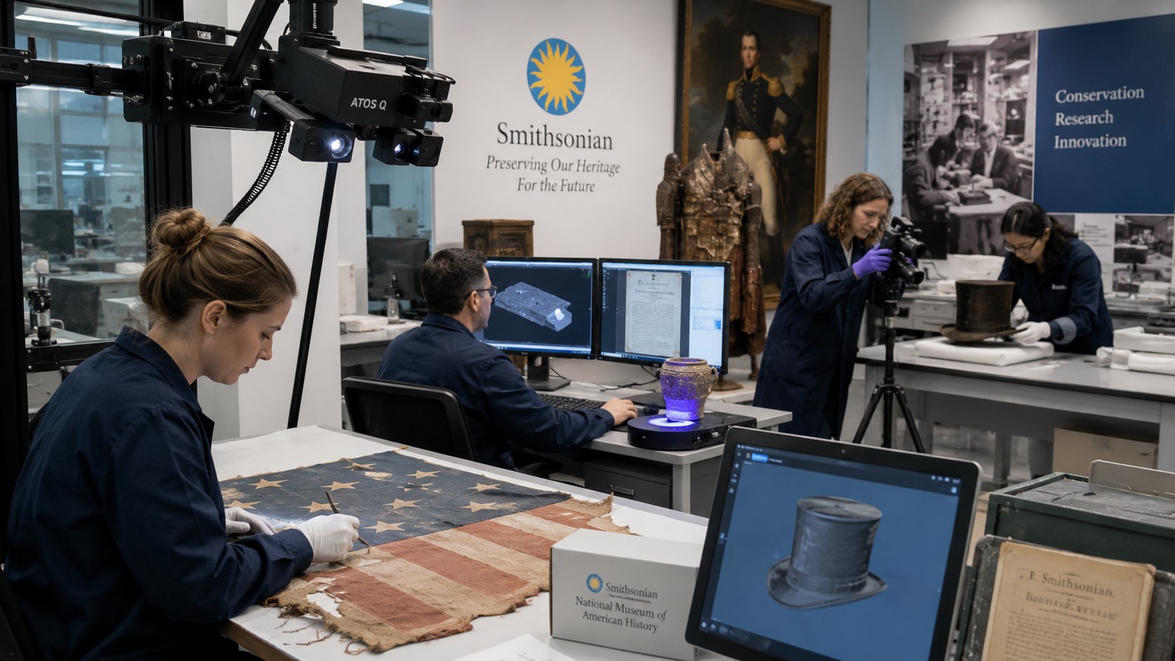Smithsonian Accelerates Digital Preservation of America's Cultural Heritage