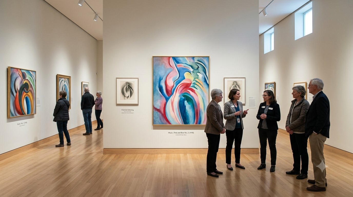 Georgia O'Keeffe Museum Highlights the Artist's Formative Years