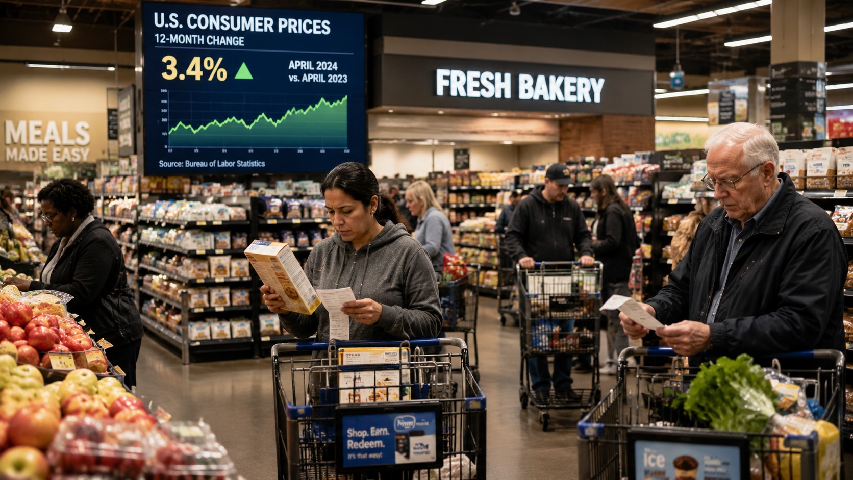 U.S. Consumer Prices Show Moderate July Increase