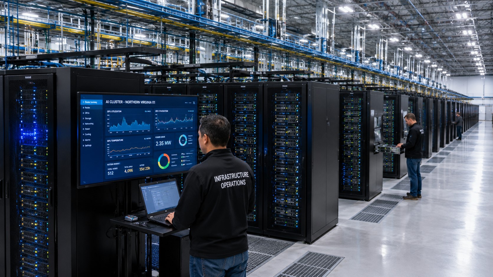 AI Infrastructure Stocks Rally as U.S. Computing Demand Accelerates