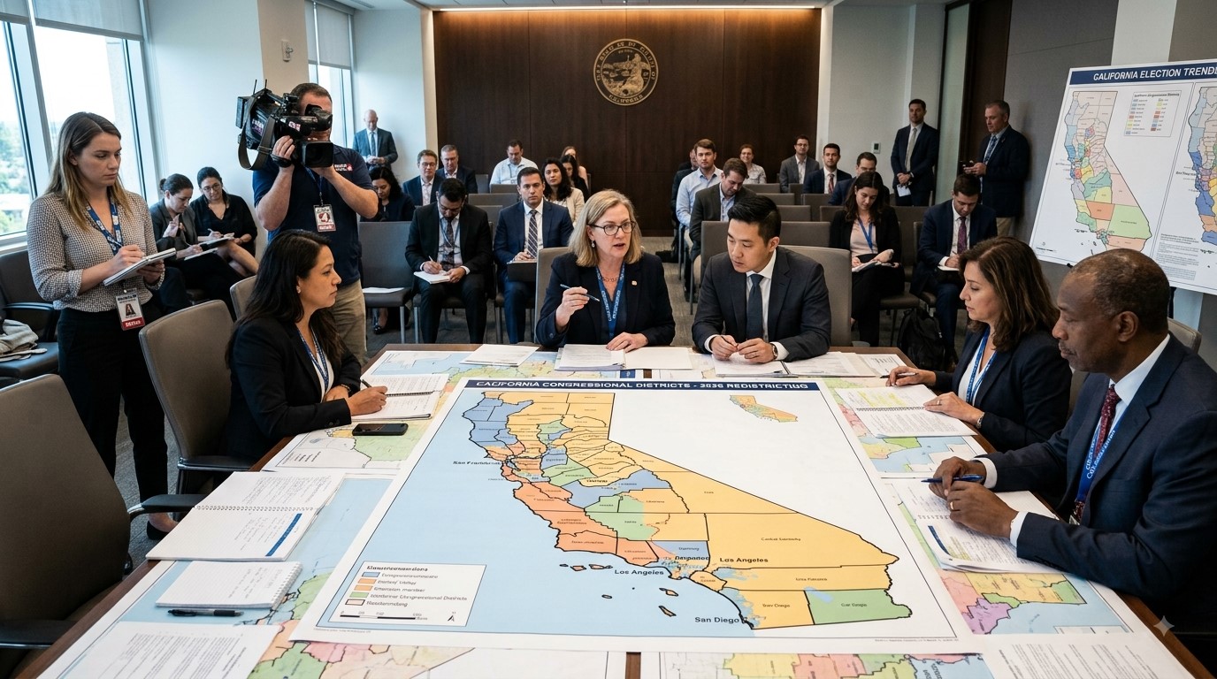 California Becomes New Front in National Redistricting Battle