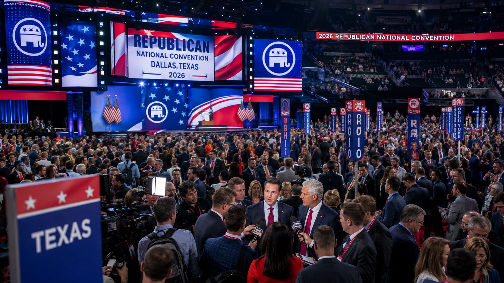 USA Politics News: Republicans Turn to Dallas Convention as Trump Faces Midterm Pressure
