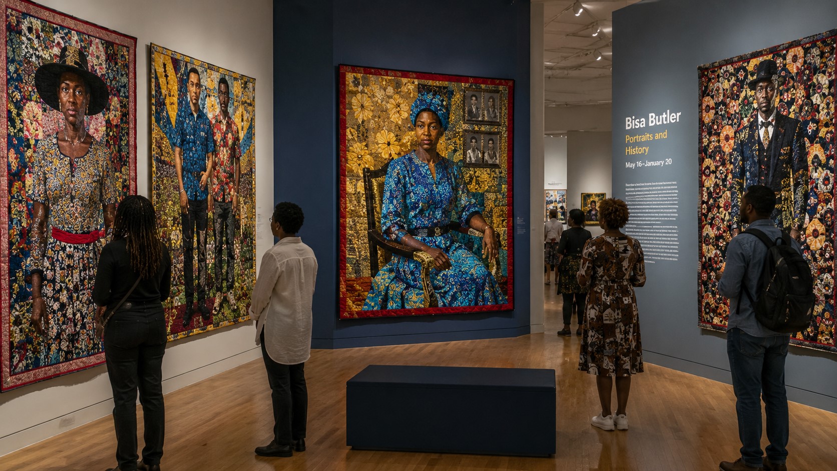 Smithsonian to Showcase Bisa Butler’s Monumental Quilt Art