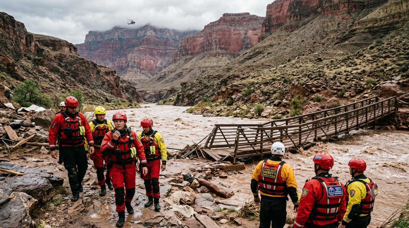 Search Underway After Deadly Grand Canyon Flood