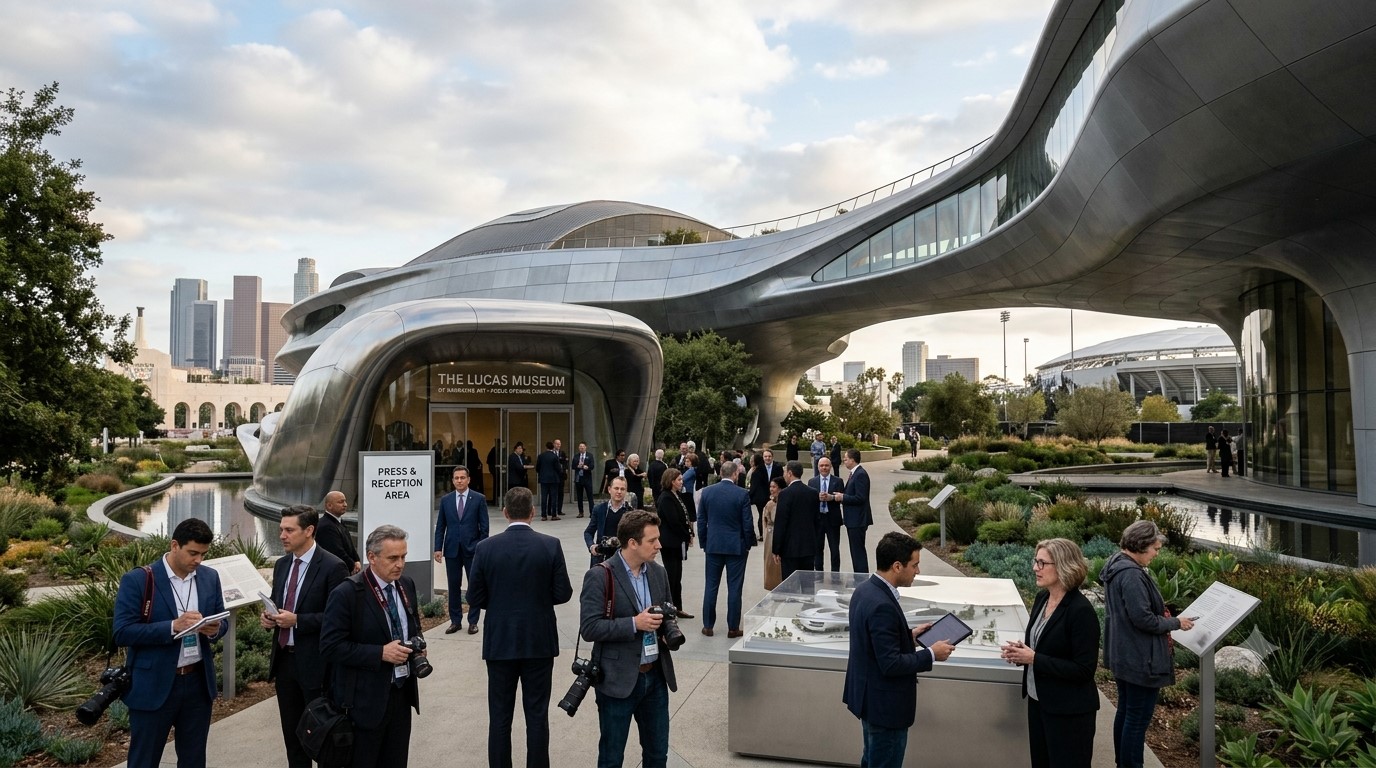 George Lucas Unveils New Los Angeles Museum Celebrating the Art of Storytelling