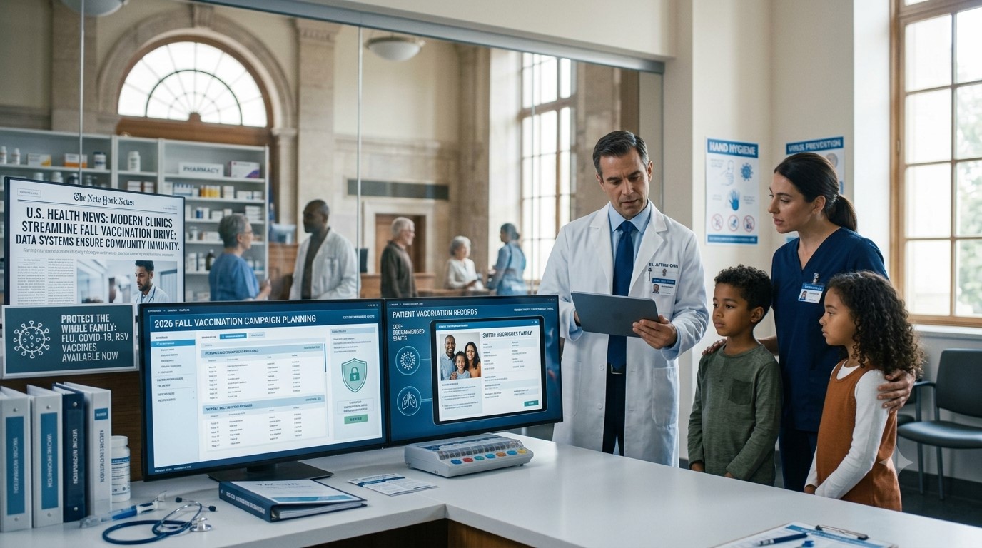 U.S. Doctors Issue Updated Flu, COVID-19 and RSV Vaccine Guidance for Fall 2026