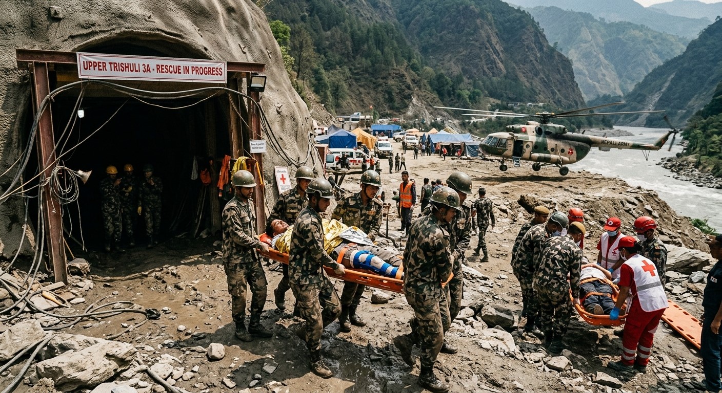 Miracle Rescue in Nepal: Two Hydropower Workers Pulled Alive Nine Days After Flood Disaster