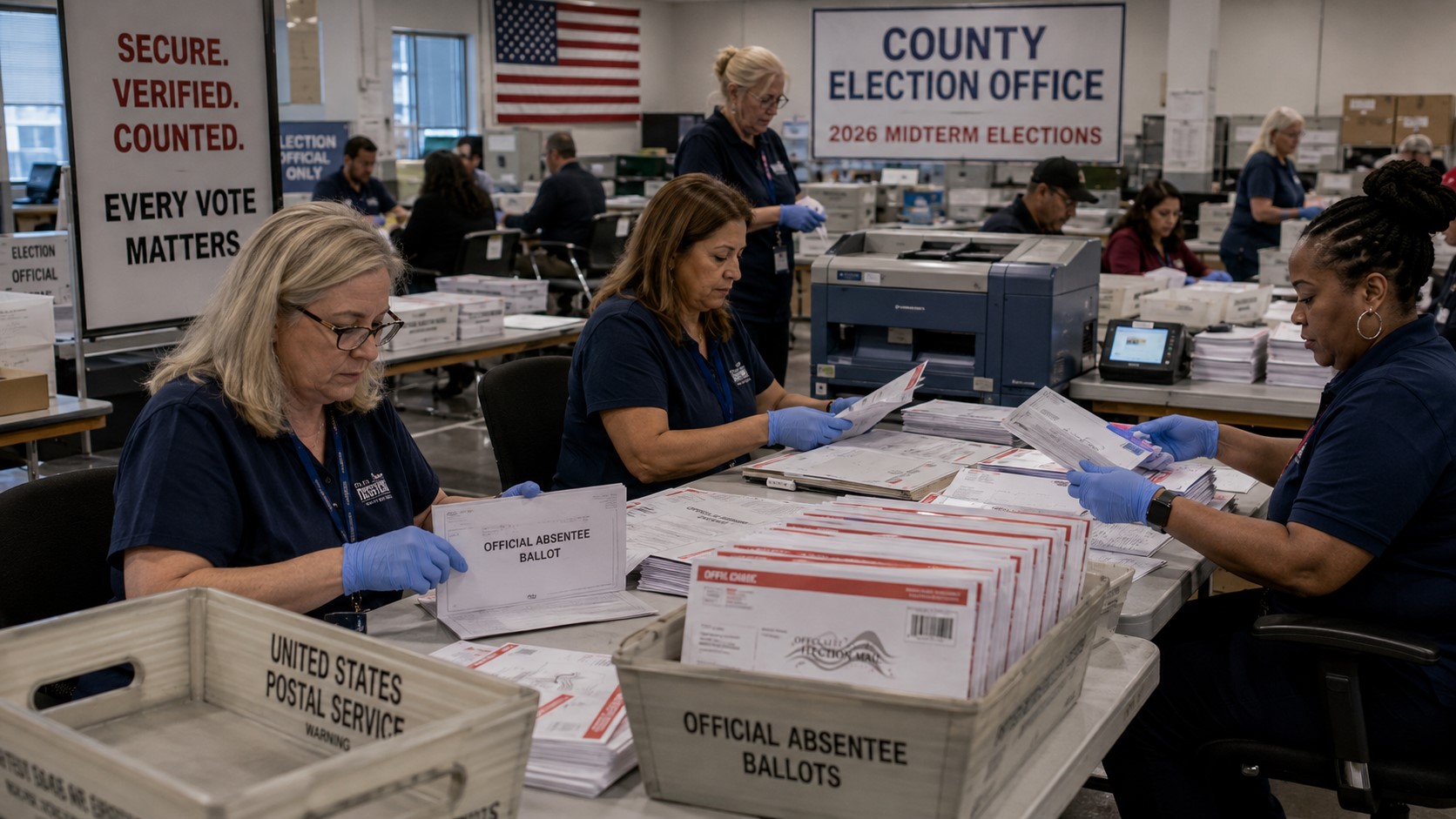 Federal Judge Extends Block on Trump Mail-Voting Rules Ahead of 2026 Midterms
