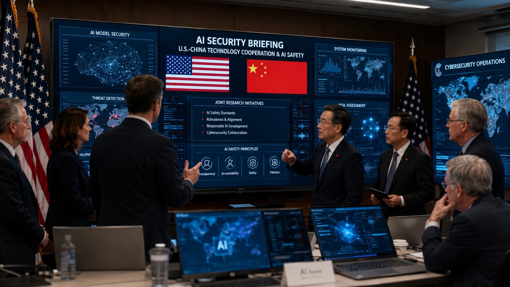 U.S. and China Prepare for First Bilateral AI Safety Talks as AI Risks Grow