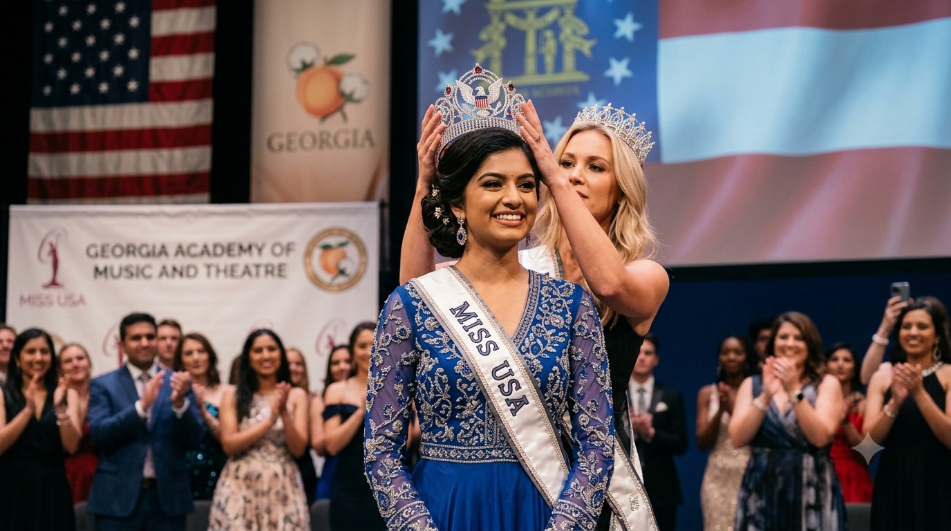 Georgia Teen Kiran Reddy Makes History as First Indian American Miss Teen USA