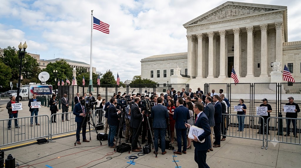 Supreme Court Rejects Trump Mail-Ballot Changes Ahead of 2026 Midterms
