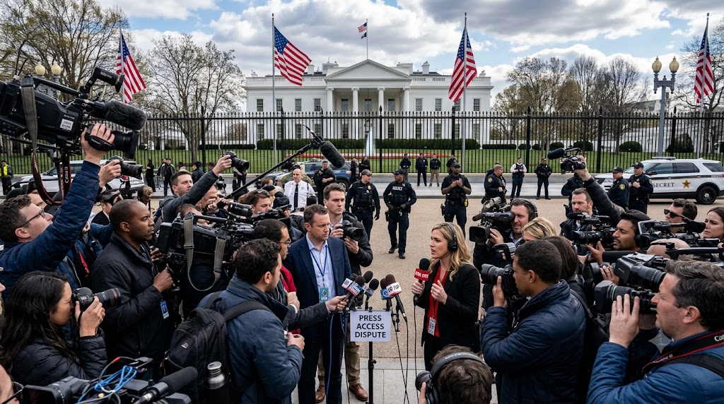 White House Moves to Restrict Access for CNN, MS NOW and Politico