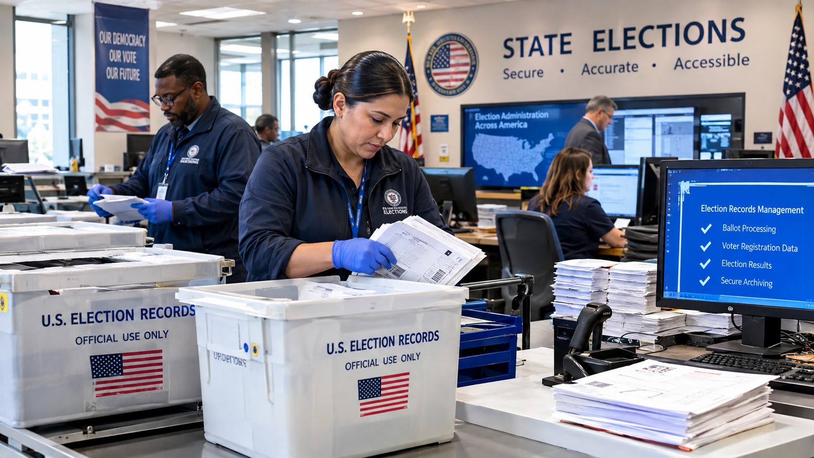 Justice Department Orders States to Preserve 2024 Election Records Ahead of Midterms
