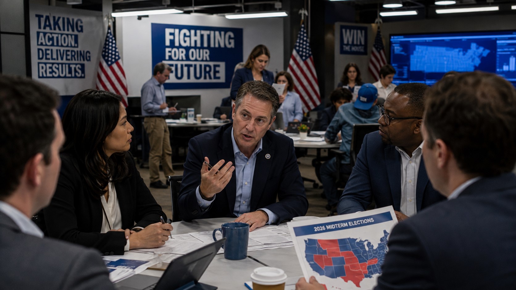 Democratic Party Faces Internal Divisions Ahead of 2026 Midterms