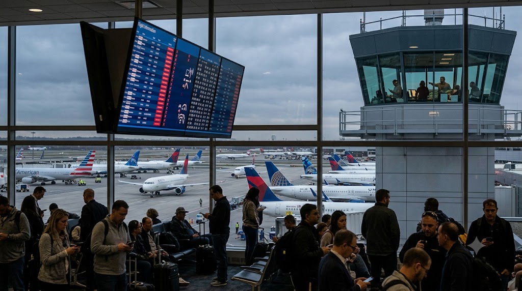 FAA Communications Outage Disrupts Thousands of Flights Across U.S. Northeast
