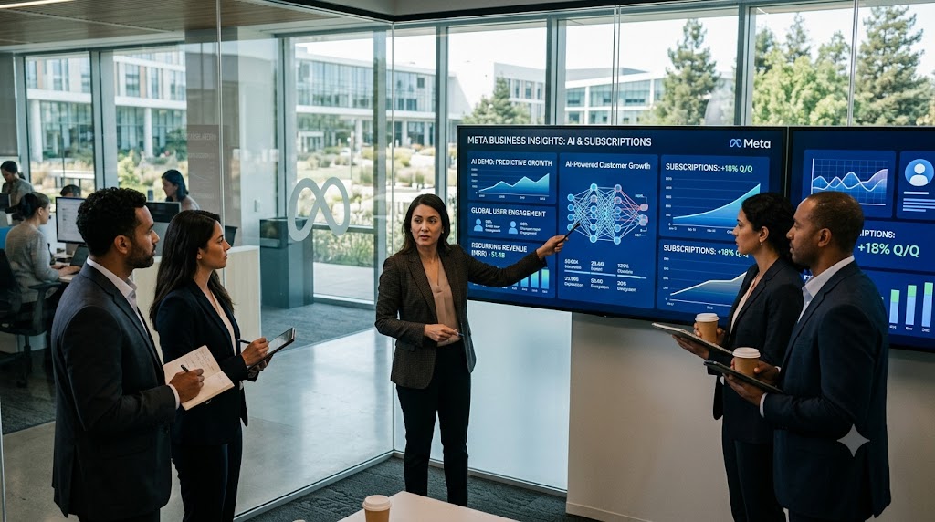 Meta Shares Rise as Investors Eye New AI Revenue Opportunity